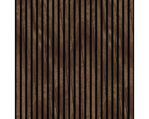Panneaux en bois avec lattes verticales pour revêtement mural