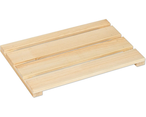Buildify Zwischenboden mittel für Holzkistenbausatz unbehandelt 30 x 28 x 21 cm Holzrost aus Fichte