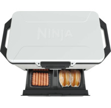 Ninja Kühlbox mit Hotdogs und Brötchen in Schubladen