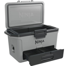 Ninja Kühlbox mit Schublade und offenem Deckel
