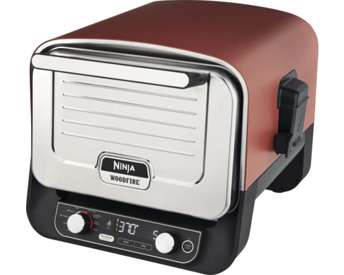 Four Ninja Woodfire en rouge et argent