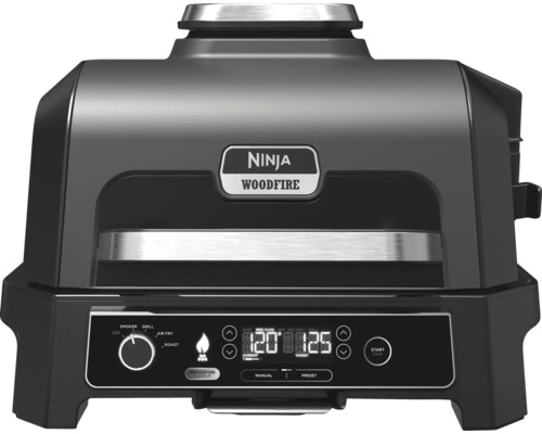 Barbecue & fumoir extérieur Ninja Woodfire Pro XL, 4 fonctions de cuisson, 1,7 kW