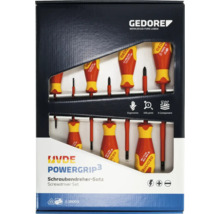 Gedore Schraubendreher Satz mit ergonomischem Griff und 3-Komponenten Design