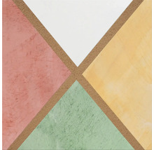 Dekoratives Paneel mit geometrischen Formen