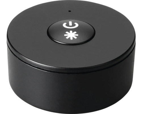 Schwarzer intelligenter Schalter zur Lichtsteuerung