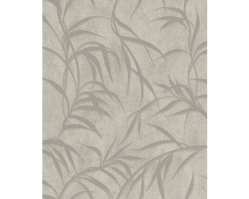 Papier peint intissé 34285 City Glow Floral marron doré Papier peint avec motif de feuilles