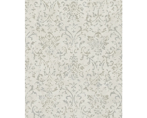 Papier peint intissé City Glow ornementation blanc Papier peint avec motif ornemental