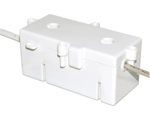 Verteilerdose aus Kunststoff mit Kabel