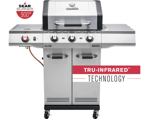 Grill à gaz Char-Broil avec quatre brûleurs et technologie infrarouge