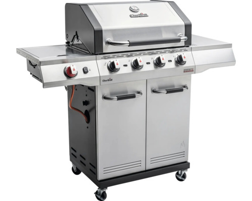 Char-Broil Gasgrill mit vier Brennern, Grillhaube und Unterschrank