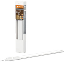 LEDVANCE Logo. LED-Unterbauleuchte mit Verpackung.