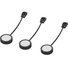 Drei Lichtsensoren mit Anschlusskabel