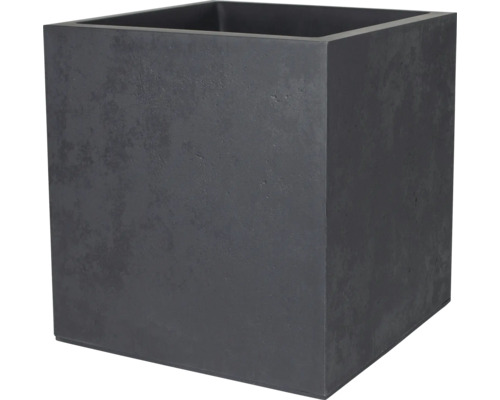 Pot de fleurs EDA plastique 39,5 x 0 x 43,5 cm anthracite