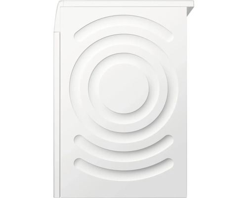Porte de machine à laver avec cercles concentriques