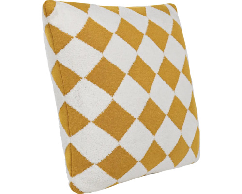 Coussin décoratif carré à motif losanges