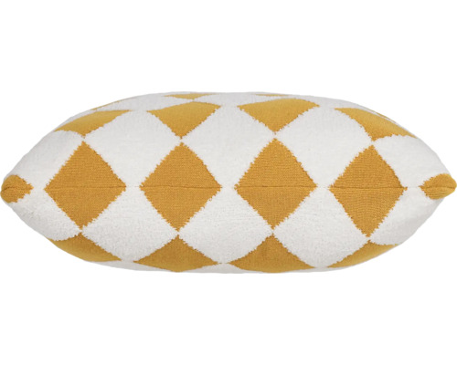 Coussin décoratif avec motif losanges