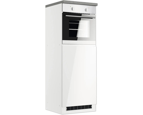 Meuble de cuisine autoportant avec four et espace de rangement