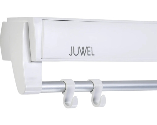 Juwel Wäschetrockner mit Wäscheklammerhalter und Kleiderbügelhalter