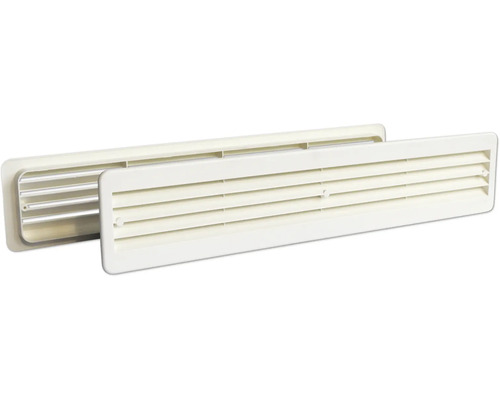 Deux grilles d''aération en plastique