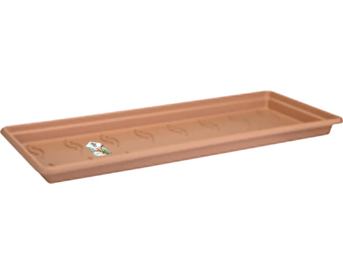 Blumentopf Untersetzer elho Green Basics XXL Kunststoff 55x26x5 cm terracotta