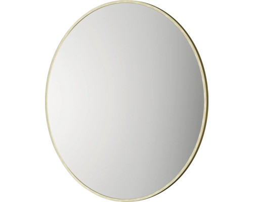 Miroir rond avec cadre