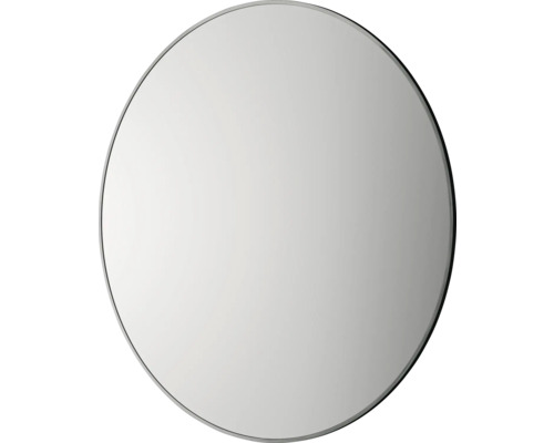 Ovaler Spiegel mit Rahmen für Badezimmer oder Wohnraum