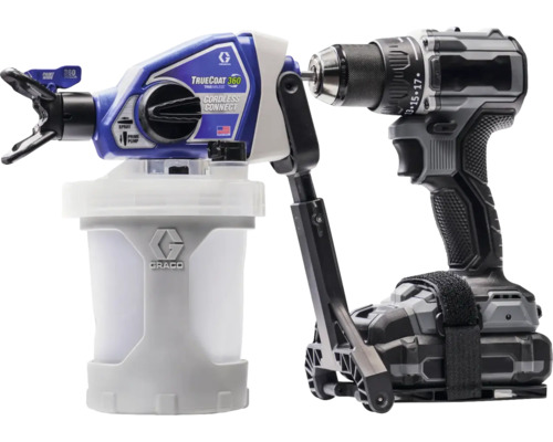 Pistolet Pulvérisateur Airless Haute Pression 3600 PSI Avec Rallonge 25cm - Pour Peinture Professionnelle
