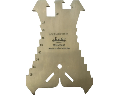 Scala Messwerkzeug aus Edelstahl