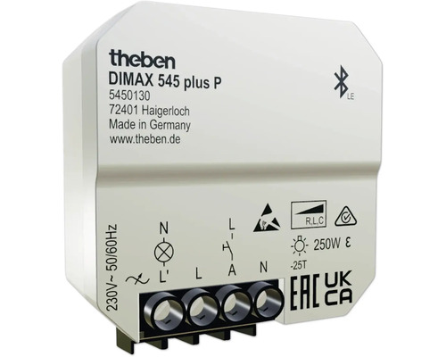 Theben Universaldimmer DIMAX 545 plus P grau 5450130