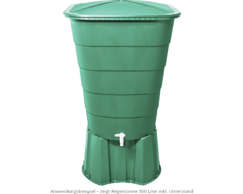 Récupérateur d''eau de pluie avec couvercle et robinet
