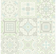 Motif de carreaux avec ornements