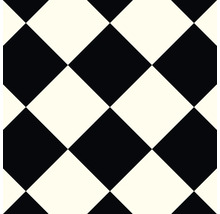 Motif à damier avec des carrés noirs et blancs
