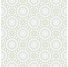 Papier peint avec motif géométrique en étoile