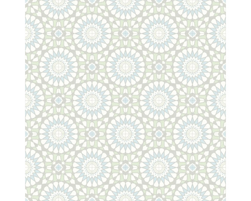 Papier peint avec motif géométrique en étoile