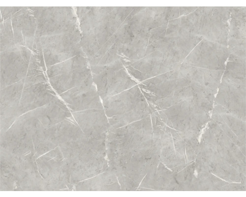 Sol PVC Stellar aspect marbre gris 400 cm de largeur (au mètre) Carreau de marbre gris avec veinures fines