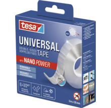 Ruban adhésif universel tesa avec Nano Power 3 m x 30 mm