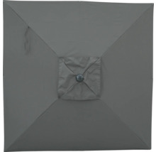 Parasol gris vu de dessus