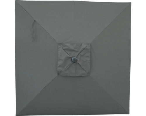 Quadratischer Sonnenschirm von oben