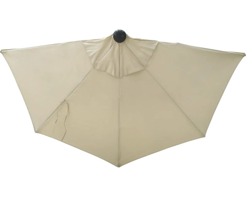 Ansicht von oben eines Sonnenschirms