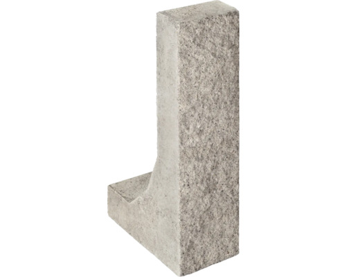 L-Stein Winkelstein iMount Passion granit 16 x 8 x 60 cm Fußtiefe = 30 cm