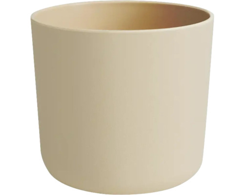 Übertopf Lora Kunststoff Ø 16 cm H 14,7 cmm sand