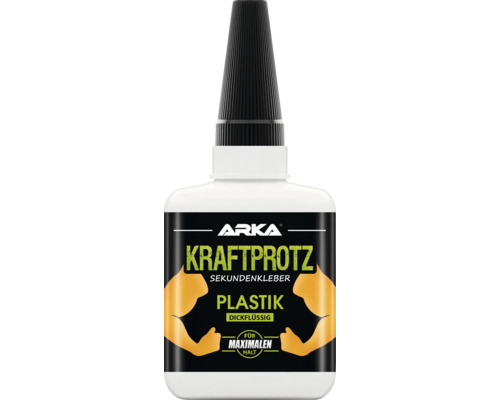 Colle instantanée ARKA Kraftprotz plastique visqueuse 50 g