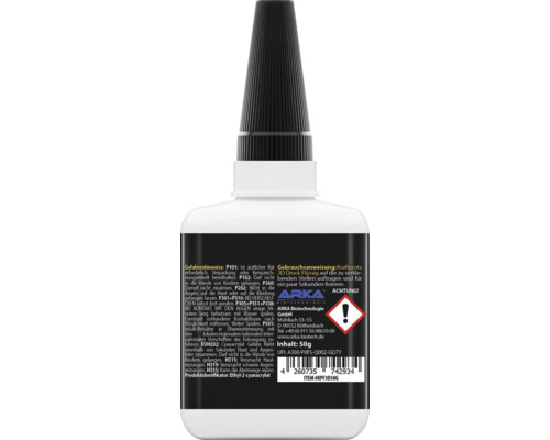 Flacon de colle liquide d''impression 3D Kraftprotz 50 grammes