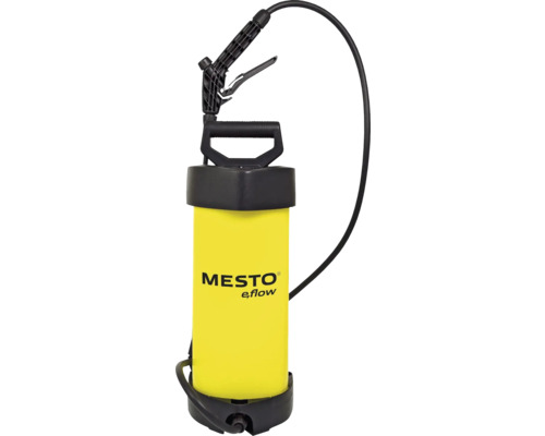 Drucksprühgerät Mesto e.FLORI Akku-Drucksprühgerät, Akkupumpe, 5 L, NBR Dichtungen, Hohlkegeldüse, Ergonomisches Abstellventil