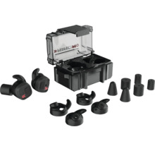 Kit de bouchons d''oreille de protection avec boîte de transport et différents embouts