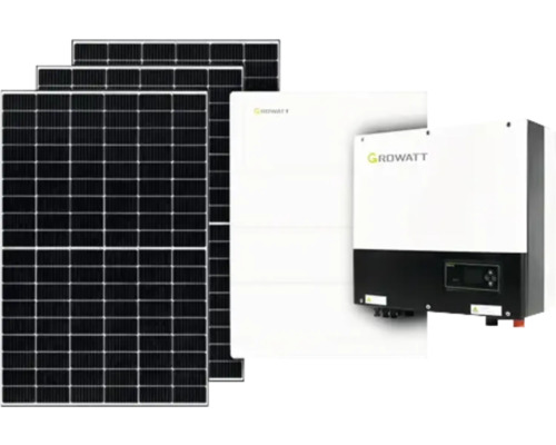 Installation photovoltaïque DAH set complet photovoltaïque nombre de modules 24 pièces 10 kWp