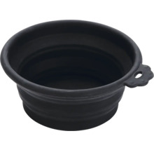 Gamelle de voyage Karlie Anto gamelle silicone, env. 250 ml, adapté au lave-vaisselle, noir