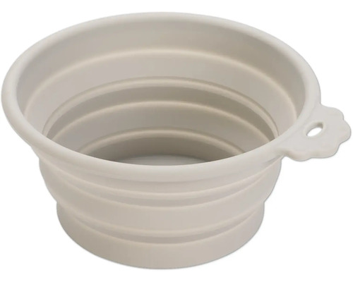 Gamelle de voyage Karlie Anto silicone, env. 500 ml, adapté au lave-vaisselle, gris Bol pliable en plastique