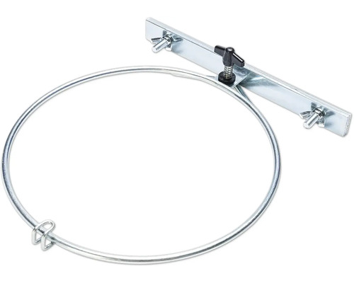 Support à écuelle Karlie support mural double pour 1 écuelle 2,5 L (sans écuelle) Cerclage de tonneau métallique avec support de fixation