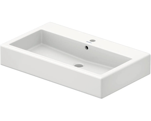 Lavabo Duravit Vero 80 cm meulé blanc 0454800027